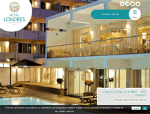 Tablet Screenshot of hotelondres.com